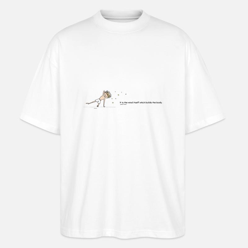 L’ - T-shirt bio Blaster 2.0 coupe oversize Stanley/Stella Unisexe - blanc