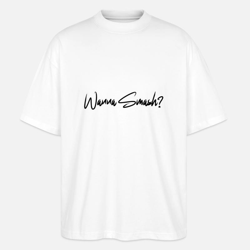 smash - Stanley/Stella Oversized Unisex Bio T-Shirt Blaster 2.0 - Weiß