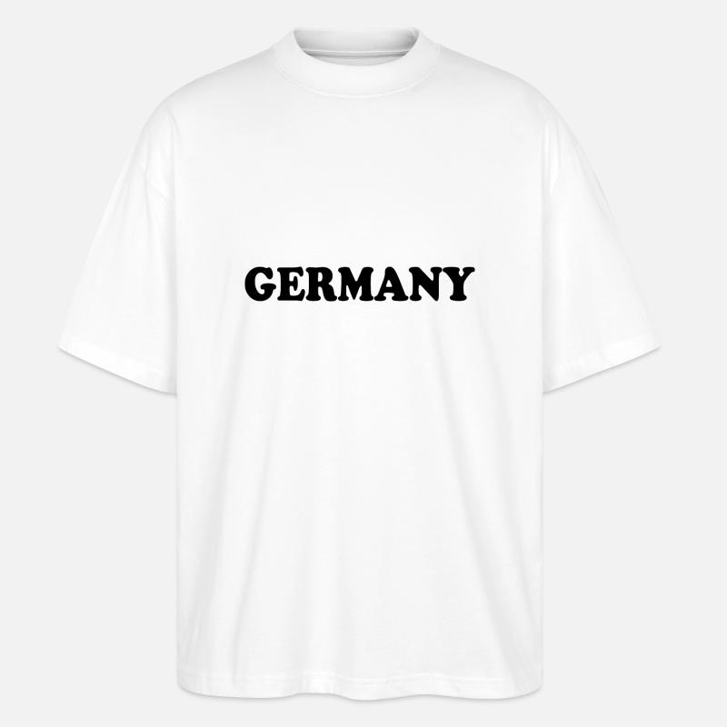Germany - Stanley/Stella Oversized Unisex Organic T-shirt Blaster 2.0 - white