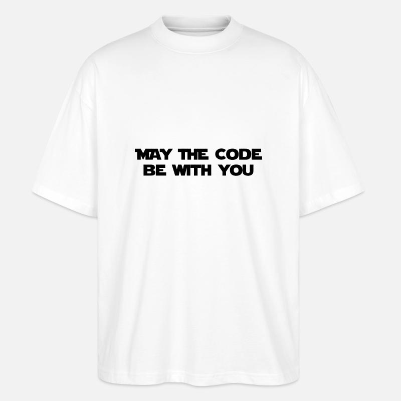 Computer / Developer / Geek / Code / Funny - Stanley/Stella Oversized Unisex Organic T-shirt Blaster 2.0 - white