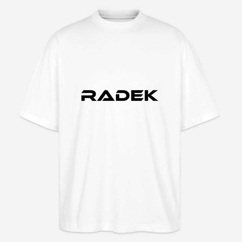 Radek - Stanley/Stella Oversized Unisex Bio T-Shirt Blaster 2.0 - Weiß