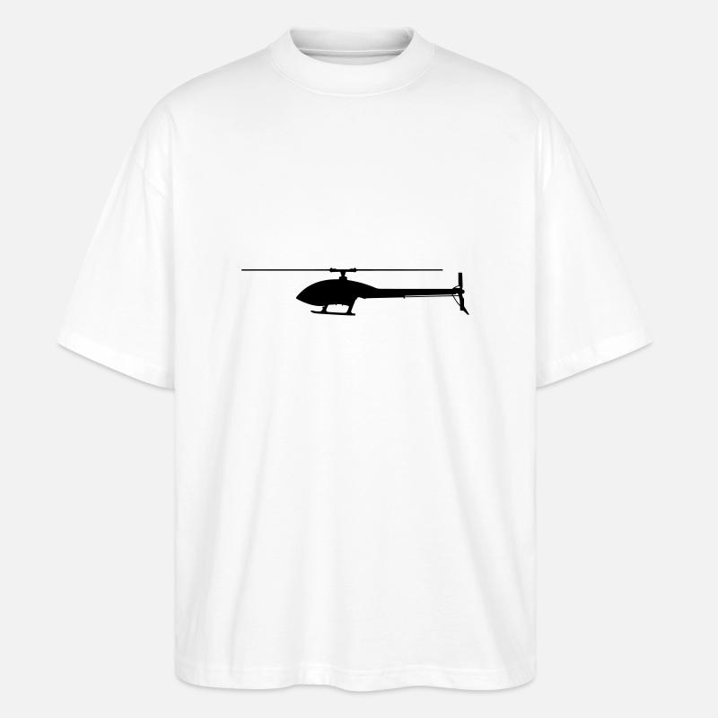 Goblin Heli - Stanley/Stella Oversized Unisex Bio T-Shirt Blaster 2.0 - Weiß
