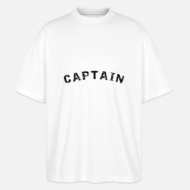 Captain Style Design - Stanley/Stella Oversized Unisex Bio T-Shirt Blaster 2.0 - Weiß