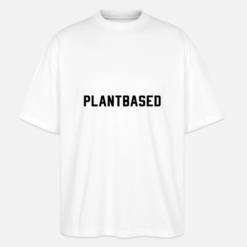 vegan plantbased - Stanley/Stella Oversized Unisex Bio T-Shirt Blaster 2.0 - Weiß