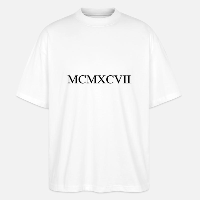 1997 - T-shirt bio Blaster 2.0 coupe oversize Stanley/Stella Unisexe - blanc