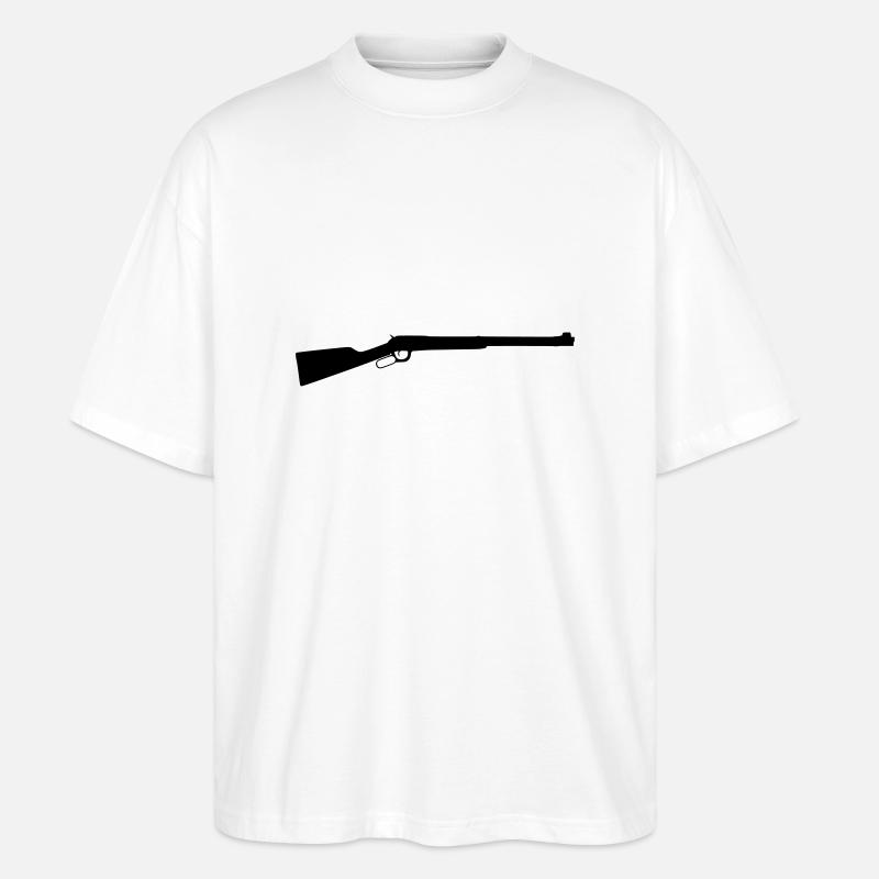 lever action rifle - Stanley/Stella Oversized Unisex Bio T-Shirt Blaster 2.0 - Weiß