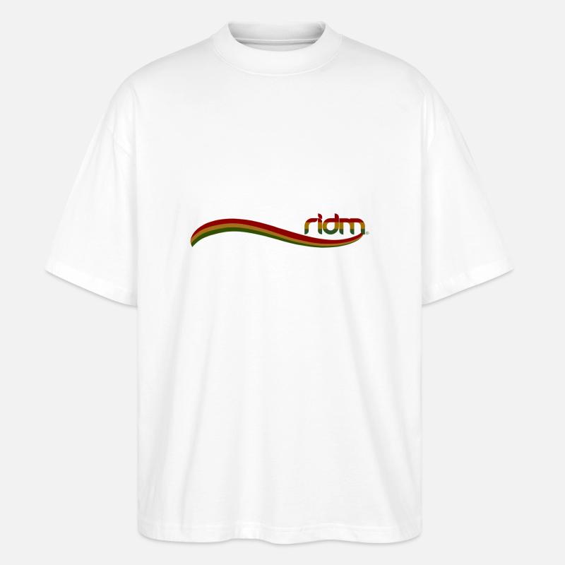 ridm flag - Stanley/Stella Oversized Unisex Bio T-Shirt Blaster 2.0 - Weiß