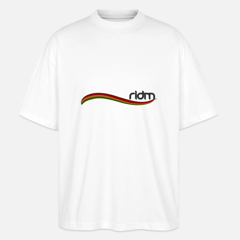 Drapeau RIDM - T-shirt bio Blaster 2.0 coupe oversize Stanley/Stella Unisexe - blanc