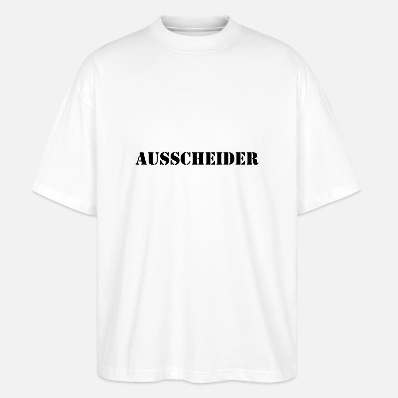 ausscheider - T-shirt bio Blaster 2.0 coupe oversize Stanley/Stella Unisexe - blanc