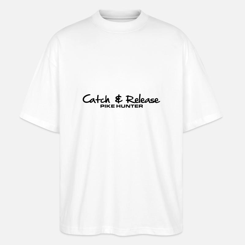 C & R Pike Hunter - T-shirt bio Blaster 2.0 coupe oversize Stanley/Stella Unisexe - blanc