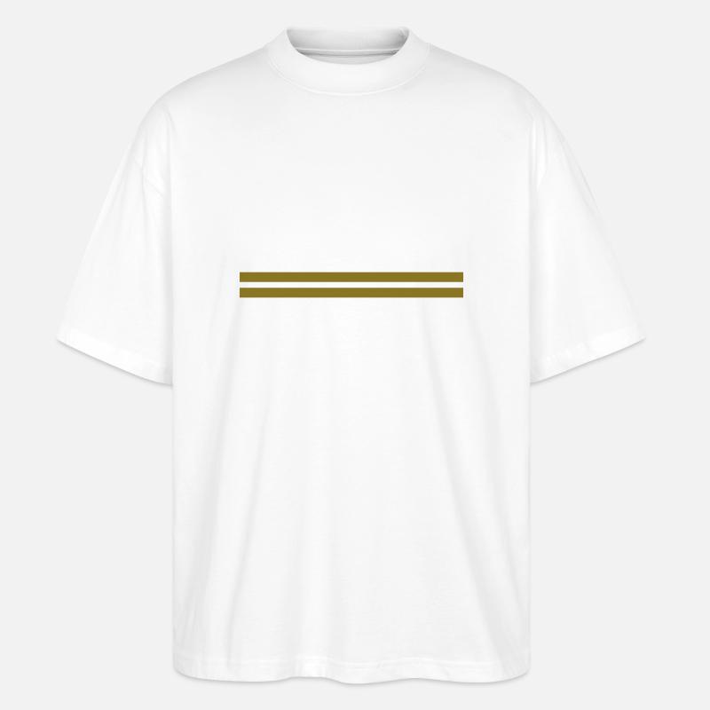 line - T-shirt bio Blaster 2.0 coupe oversize Stanley/Stella Unisexe - blanc