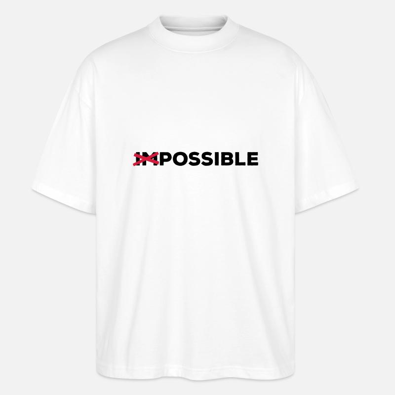 Possible possible feasible solution - Stanley/Stella Oversized Unisex Organic T-shirt Blaster 2.0 - white