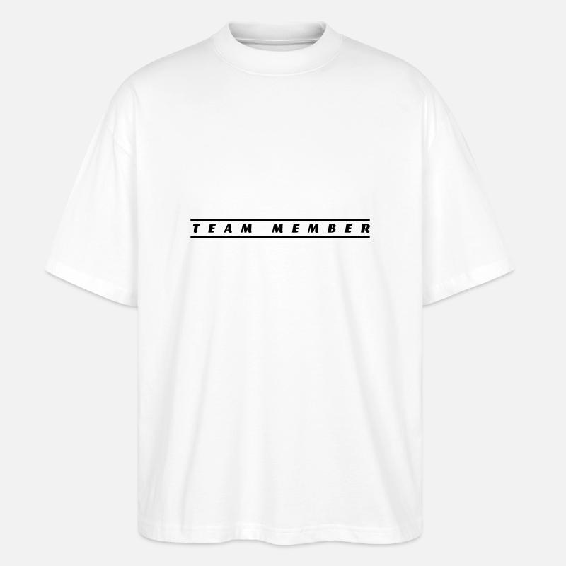 Équipier - T-shirt bio Blaster 2.0 coupe oversize Stanley/Stella Unisexe - blanc