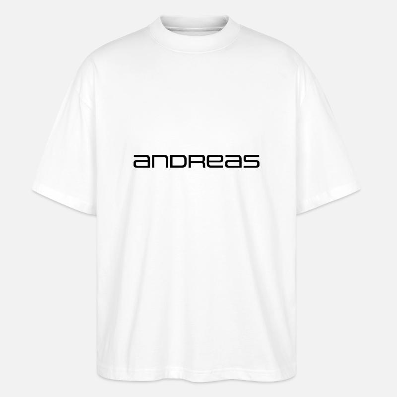 Le cadeau d’Andrea - T-shirt bio Blaster 2.0 coupe oversize Stanley/Stella Unisexe - blanc