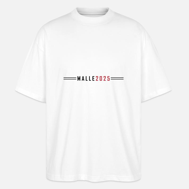 Malle 2025 - Stanley/Stella Oversized Unisex Bio T-Shirt Blaster 2.0 - Weiß
