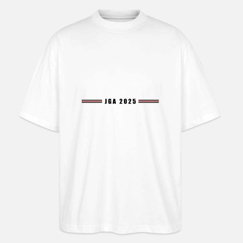 JGA 2025 - T-shirt bio Blaster 2.0 coupe oversize Stanley/Stella Unisexe - blanc