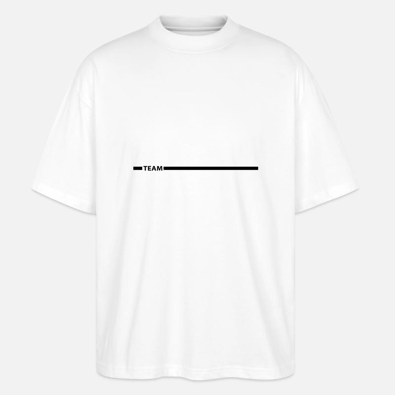 team_f1 - T-shirt bio Blaster 2.0 coupe oversize Stanley/Stella Unisexe - blanc