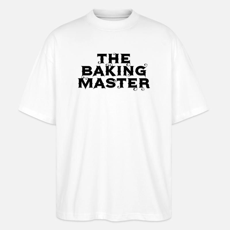 Baking Essential - Stanley/Stella Oversized Unisex Organic T-shirt Blaster 2.0 - white