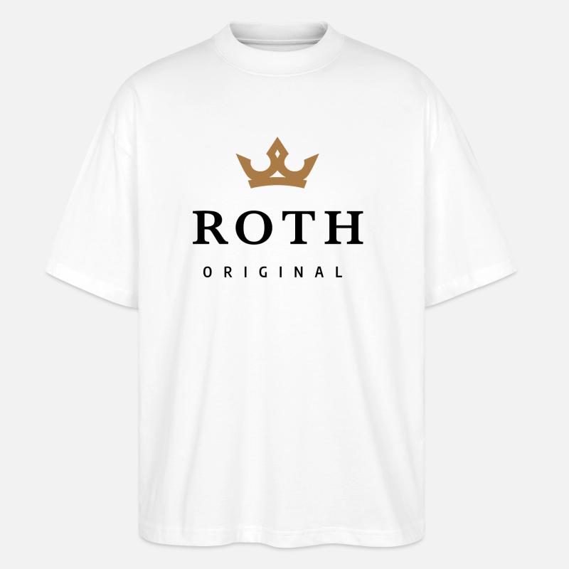 Roth - T-shirt bio Blaster 2.0 coupe oversize Stanley/Stella Unisexe - blanc