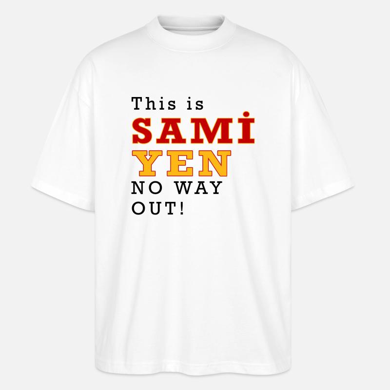C’est Sami Yen pas d’issue - T-shirt bio Blaster 2.0 coupe oversize Stanley/Stella Unisexe - blanc
