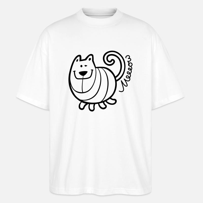 Mimi Meeow - T-shirt bio Blaster 2.0 coupe oversize Stanley/Stella Unisexe - blanc