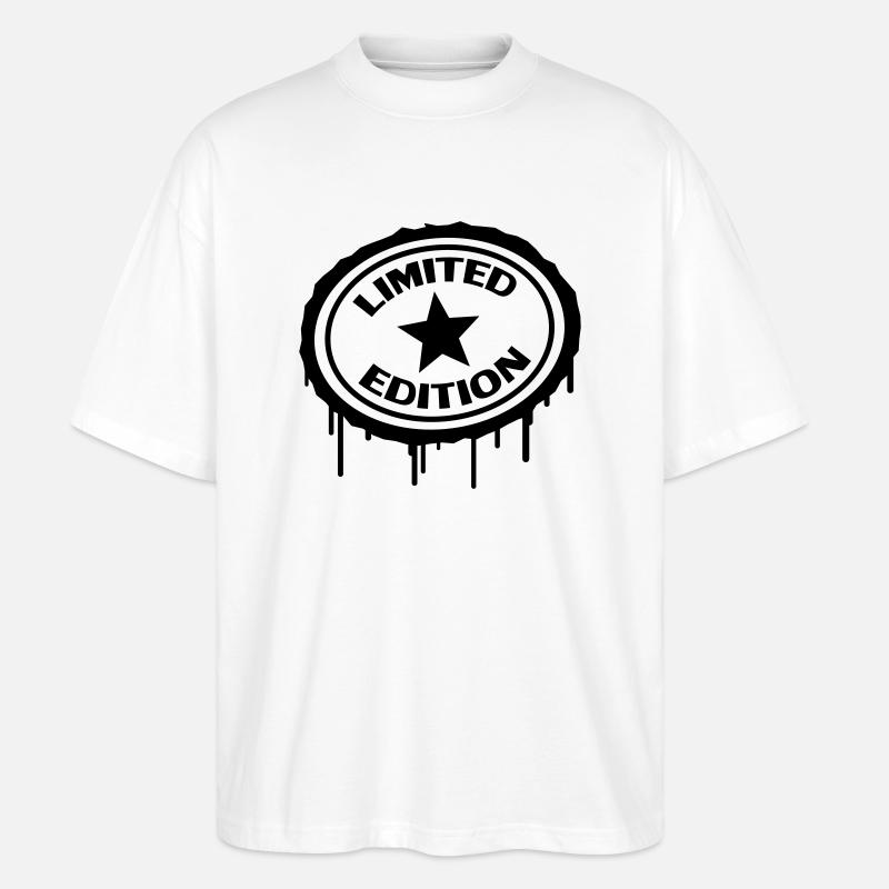 Limited Edition Graffiti Stamp - T-shirt bio Blaster 2.0 coupe oversize Stanley/Stella Unisexe - blanc