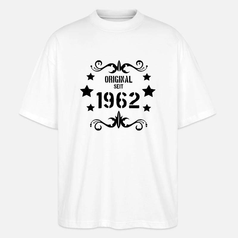 Original seit 1962 -x - Stanley/Stella Oversized Unisex Bio T-Shirt Blaster 2.0 - Weiß
