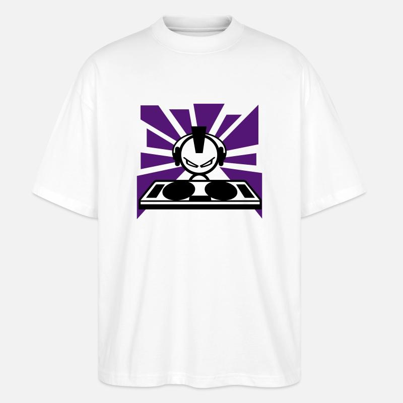 sound - Stanley/Stella Oversized Unisex Bio T-Shirt Blaster 2.0 - Weiß