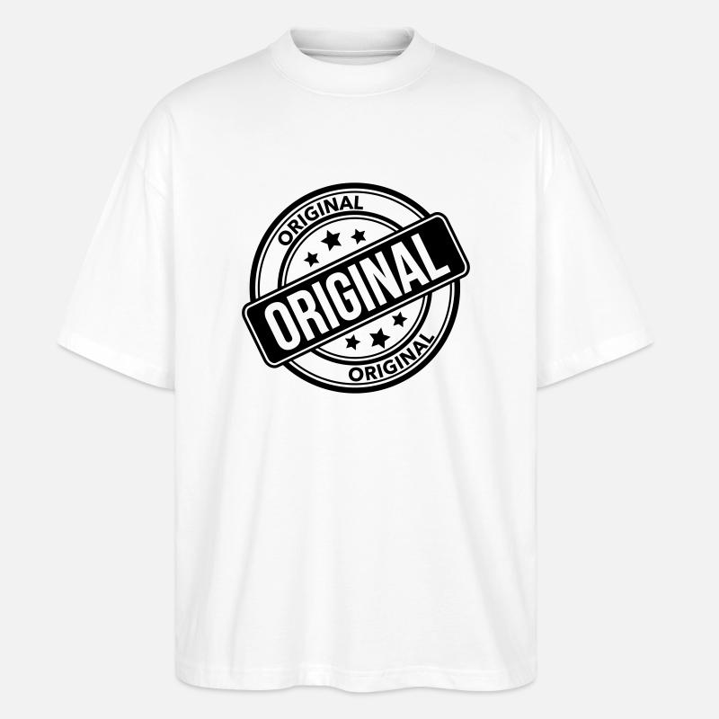 Original - Stanley/Stella Oversized Unisex Organic T-shirt Blaster 2.0 - white
