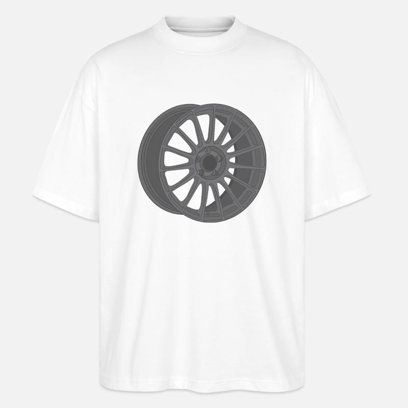Felge - Stanley/Stella Oversized Unisex Bio T-Shirt Blaster 2.0 - Weiß