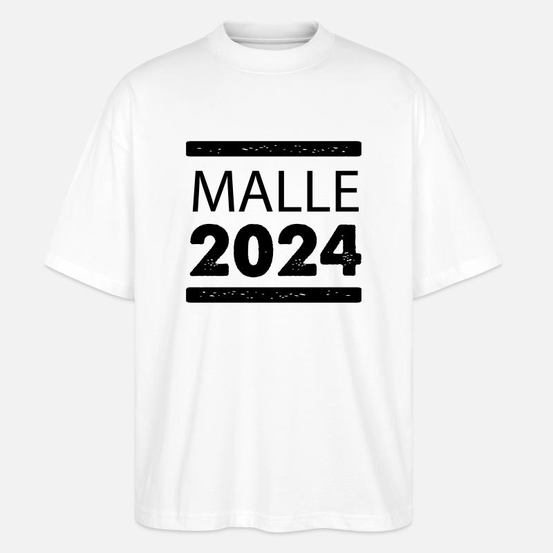 malle 2024 - Stanley/Stella Oversized Unisex Bio T-Shirt Blaster 2.0 - Weiß