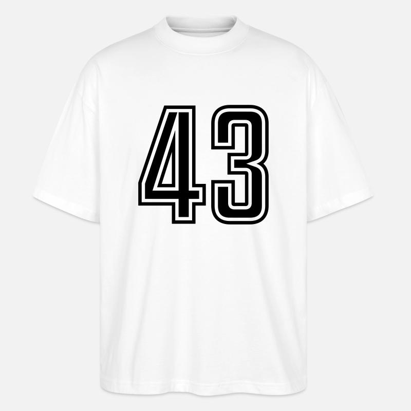 43 - Stanley/Stella Oversized Unisex Bio T-Shirt Blaster 2.0 - Weiß