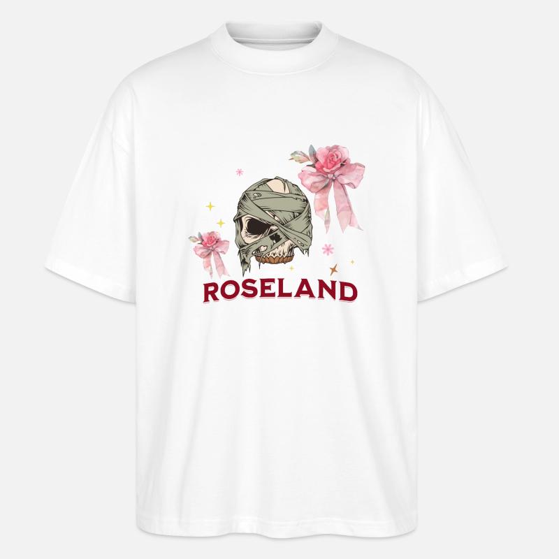 Roseland - Stanley/Stella Oversized Unisex Bio T-Shirt Blaster 2.0 - Weiß