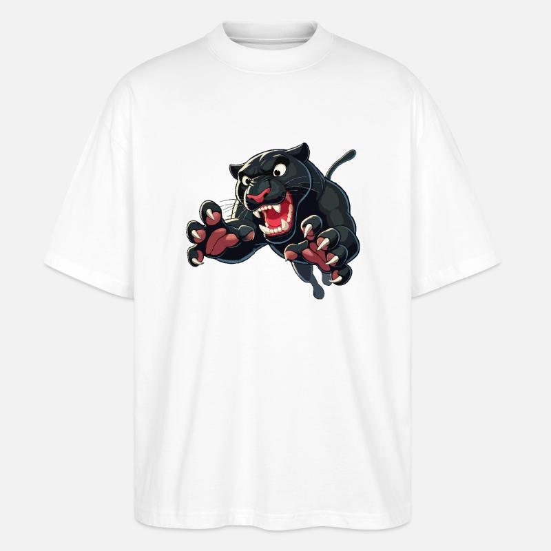 Attacks - Stanley/Stella Oversized Unisex Organic T-shirt Blaster 2.0 - white