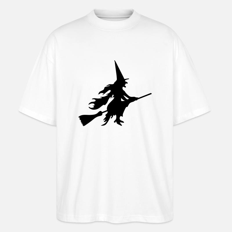 Witch - Stanley/Stella Oversized Unisex Bio T-Shirt Blaster 2.0 - Weiß