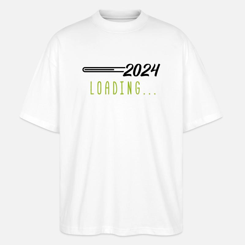 2024 loading - Stanley/Stella Oversized Unisex Bio T-Shirt Blaster 2.0 - Weiß