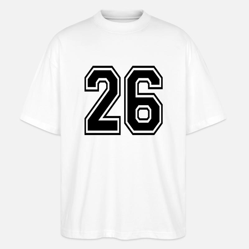 26 - Stanley/Stella Oversized Unisex Bio T-Shirt Blaster 2.0 - Weiß