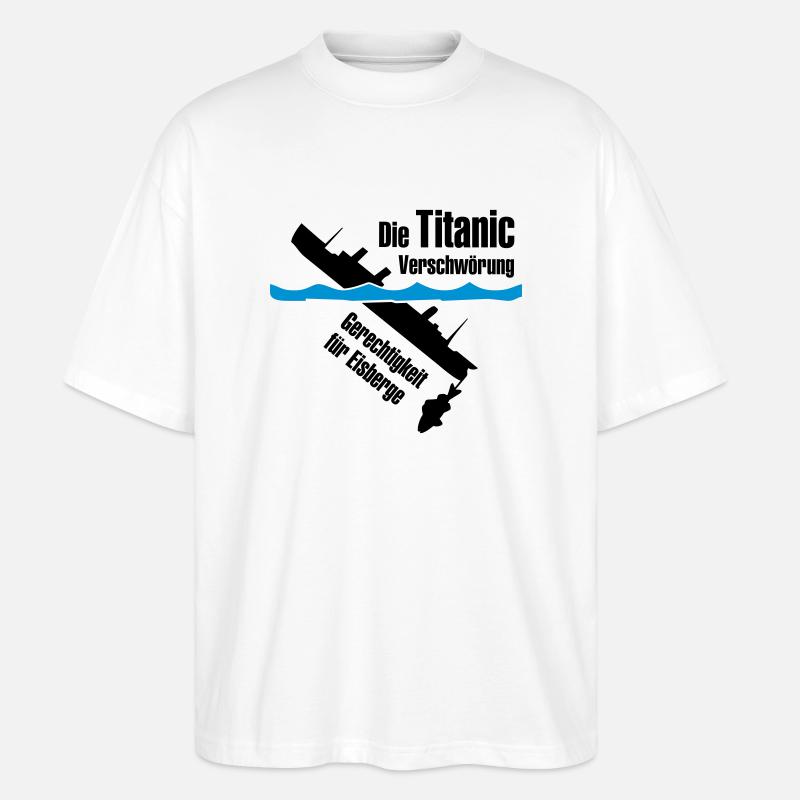 Titanic - Stanley/Stella Oversized Unisex Bio T-Shirt Blaster 2.0 - Weiß