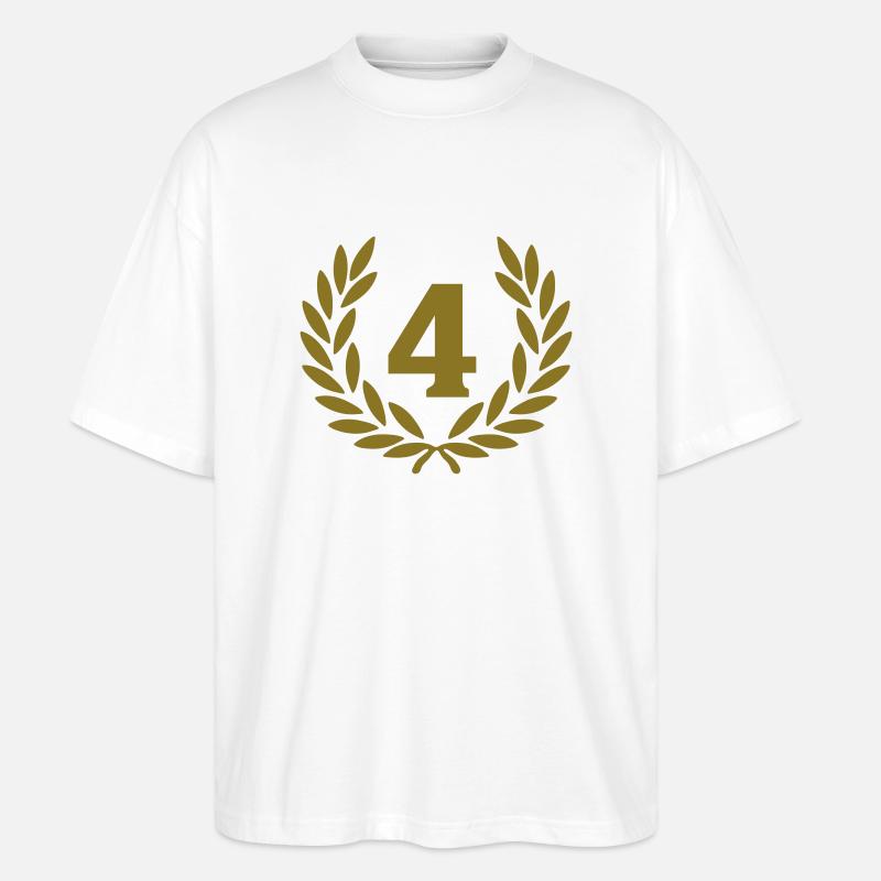4_corona_premio_2 - Stanley/Stella Oversized Unisex Bio T-Shirt Blaster 2.0 - Weiß