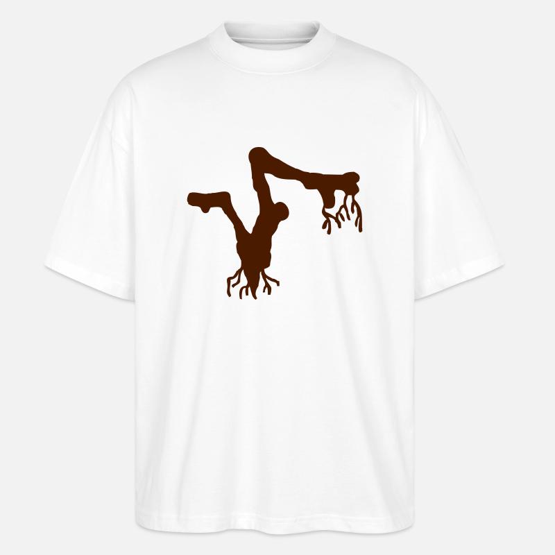 Root - Stanley/Stella Oversized Unisex Bio T-Shirt Blaster 2.0 - Weiß
