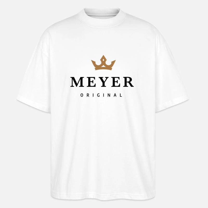 Meyer - Stanley/Stella Oversized Unisex Bio T-Shirt Blaster 2.0 - Weiß