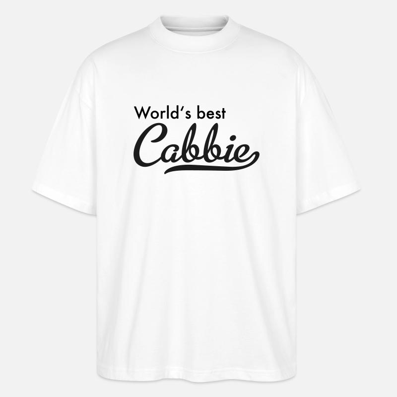Cabbie - Stanley/Stella Oversized Unisex Bio T-Shirt Blaster 2.0 - Weiß