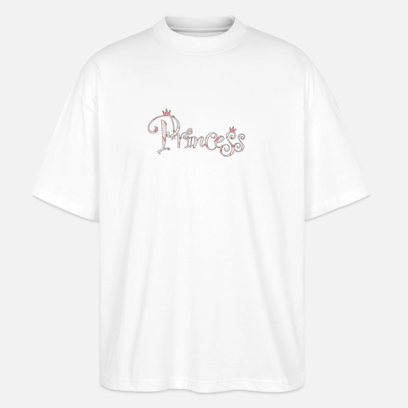 Princesse - T-shirt bio Blaster 2.0 coupe oversize Stanley/Stella Unisexe - blanc
