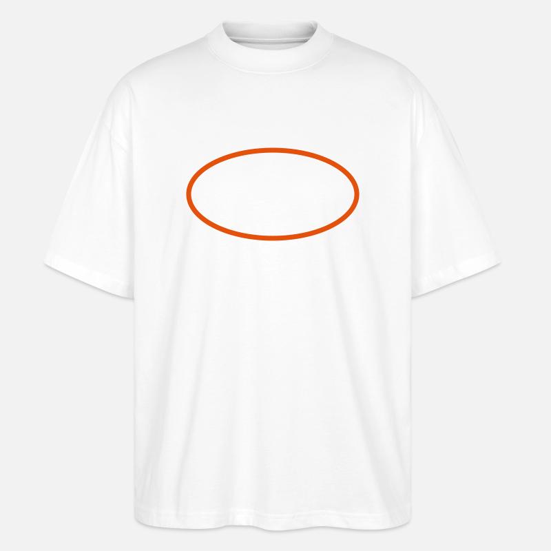 ellipse - Stanley/Stella Oversized Unisex Bio T-Shirt Blaster 2.0 - Weiß