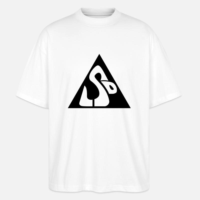 LSD Snake__V002 - Stanley/Stella Oversized Unisex Bio T-Shirt Blaster 2.0 - Weiß