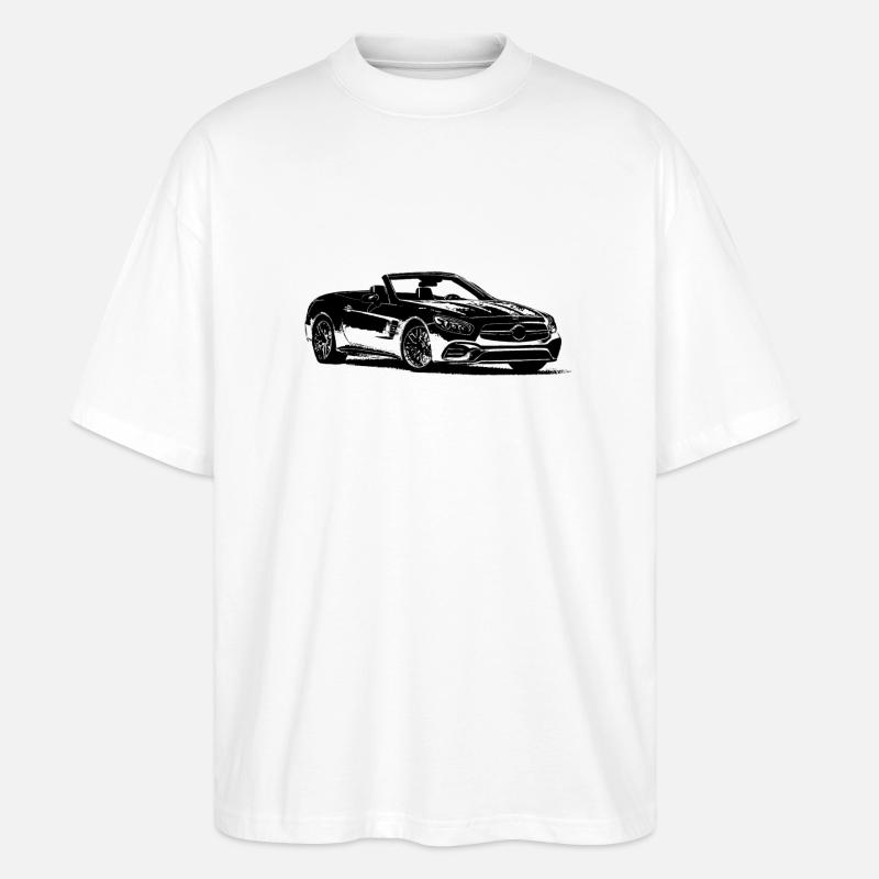 Cabrio - Stanley/Stella Oversized Unisex Bio T-Shirt Blaster 2.0 - Weiß