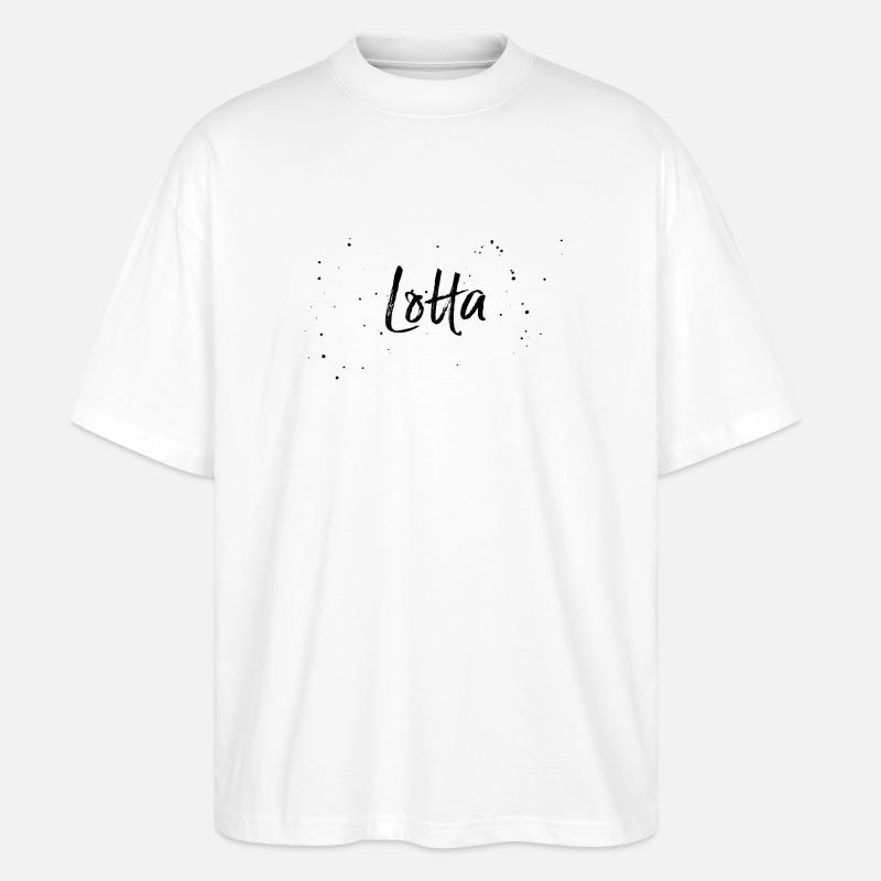 Lotta - Stanley/Stella Oversized Unisex Bio T-Shirt Blaster 2.0 - Weiß