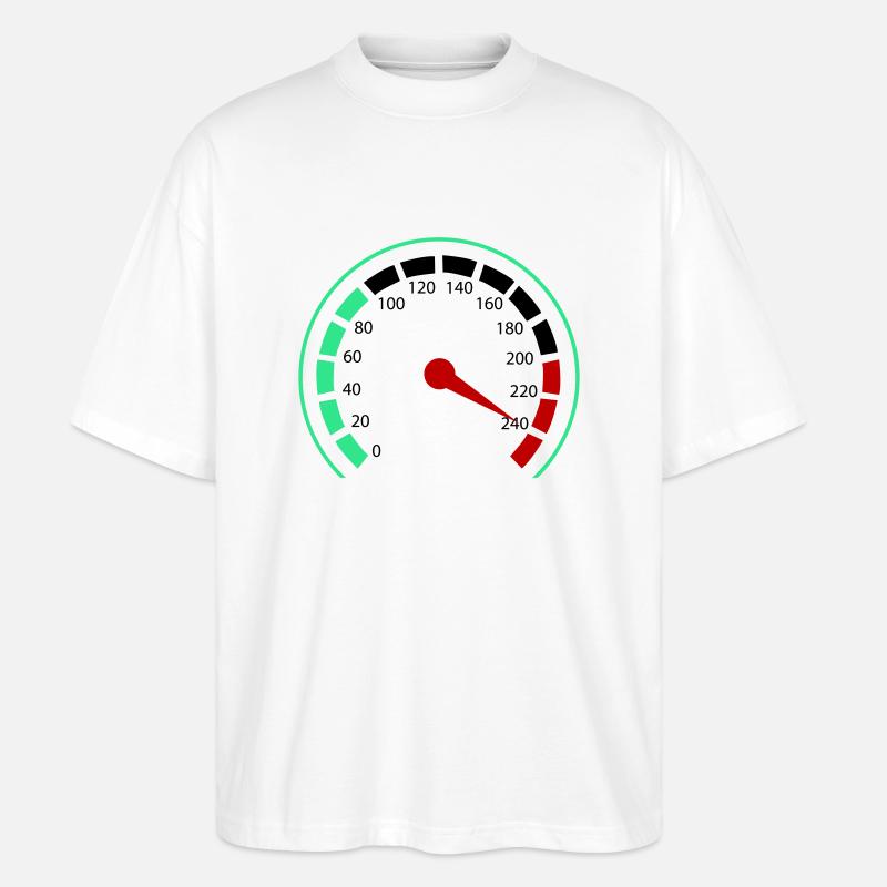 tacho - Stanley/Stella Oversized Unisex Bio T-Shirt Blaster 2.0 - Weiß
