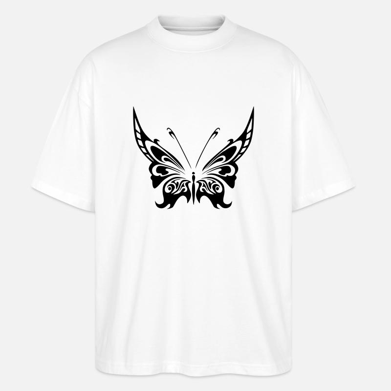 papillon 2 - T-shirt bio Blaster 2.0 coupe oversize Stanley/Stella Unisexe - blanc