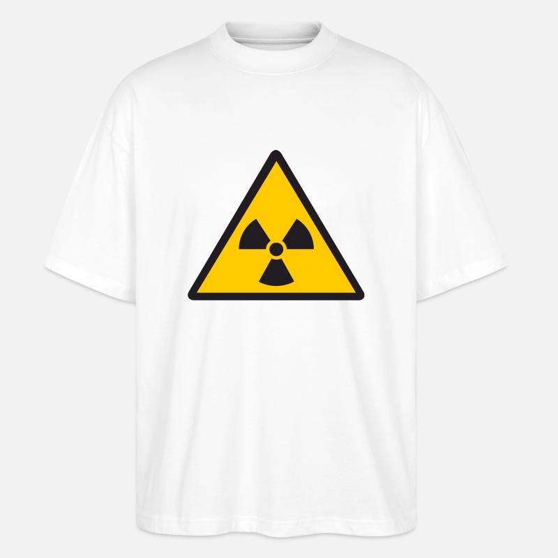 nuklear - Stanley/Stella Oversized Unisex Bio T-Shirt Blaster 2.0 - Weiß